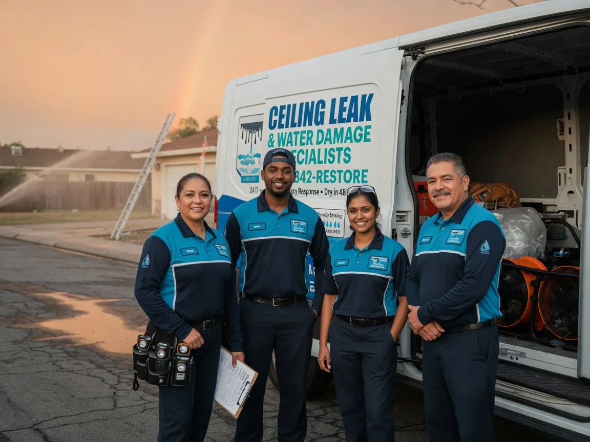 Ceiling Leak Cleanup company in Hamill, SD