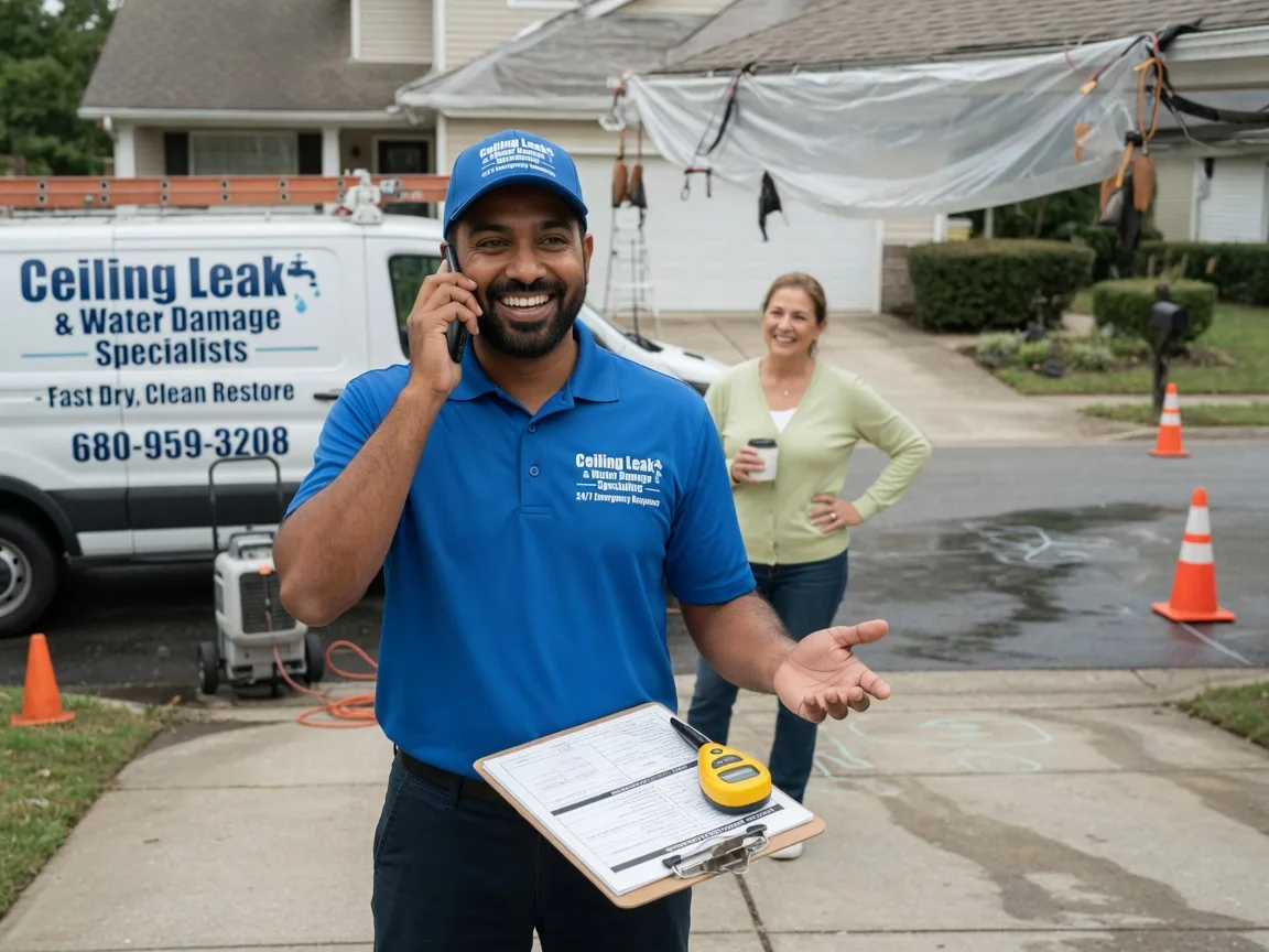 Ceiling Leak Cleanup Hamill, SD FAQs